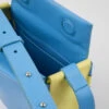 Tie Bags Blue And Yellow Crossbody Bag
