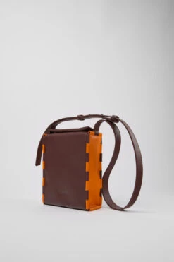 Tie Bags Burgundy And Orange Crossbody Bag -MK store KB00106 002 FF